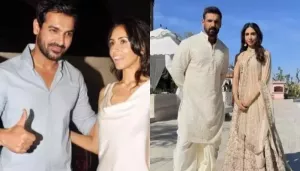 John Abraham's Photo Posing Formally With Wife Resurfaces, Netizens Wonder The Reason Behind No PDA