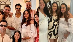 Inside Varun Dhawan's Wife's Teddy-Themed Baby Shower: She Flaunts Baby Bump In Off-Shoulder Dress