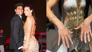 Erika Hammond's Bridal Jewellery Took 2 Months To Design: Diamond Stacked Rings, Bracelets, And More