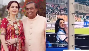Nita Ambani Wishes A Fan 'Jai Shri Krishna' Amid An IPL Match, Netizens Are Impressed With Her
