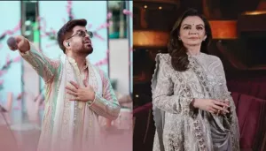 Nita Ambani Beams With Happiness As Mohit Lalwani Sings Her Favourite Song At NMACC On Her Request