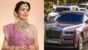 Nita Ambani Adds A Personal Touch To Her Rolls-Royce Phantom EWB, Gets 'NMA' Embroidered On Headrest