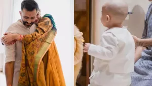Sonam Kapoor Shares First Glimpse Of Son, Vayu's After 'Mundan' Look, Dad, Anand Got Matching Cut