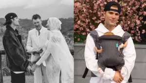 Justin Bieber's Wax Statue Gets A Baby Makeover After Pregnancy Announcement With Hailey Bieber