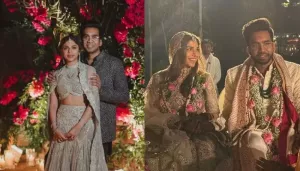 'Heeramandi's Sharmin Segal's Grand Wedding With Aman Mehta, They Twinned In Royal Ensembles