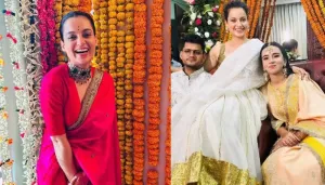 Kangana Ranaut Says 'Tera Bhi Ho Gaya Kaam' To Her Youngest Brother, Varun As He Gets Married