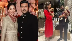 Ram Charan And Upasana's Daughter, Klin Kaara Holds Parents' Hands As She Walks With Her Tiny Feet