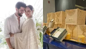 Newlyweds, Sonakshi Sinha And Zaheer Iqbal Send Huge Boxes Of Sweets To The Paparazzi With A Note