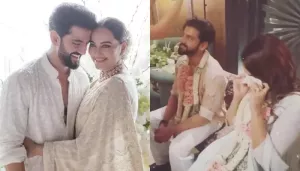 Sonakshi Sinha Gets Emotional As 'Nanad' Performs Pre-Wedding Rituals, She Stuns In A Minimal Suit