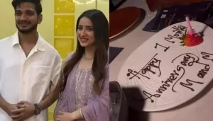 Newlyweds Munawar And Mehzabeen Marked Their One-Month Anniversary With A Scrumptious Meal