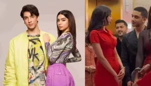 Khushi Kapoor Gets Spotted Adjusting Rumoured BF, Vedang Raina's Shirt At The Entrance Of An Event