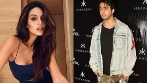 Aryan Khan Gets Cosy And Kisses Mysterious Girl At Party, Netizens Think It's His Alleged GF Larrisa