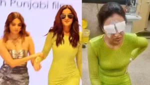 Jasmin Bhasin Walks With Help At Event With Zero Vision After Suffering Infection, Video Goes Viral
