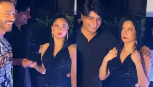Ankita Lokhande Lost Cool As Her Friend Messes With Her Dress, Gives Him A Death Stare In Viral Clip