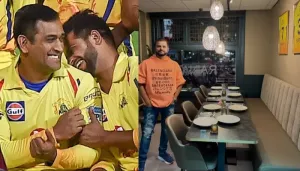 Suresh Raina Honours MS Dhoni By Framing Latter's Signed Jersey In His Amsterdam Restaurant