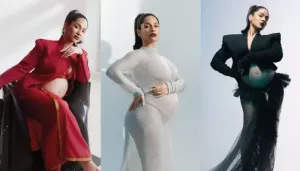 Masaba Gupta Flaunts Baby Bump In Sultry Dresses, Shares Finding Solace In Reading Hanuman Chalisa
