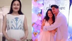 Mom-To-Be, Yuvika Chaudhary Grooves To Her Pregnancy 'Vatavaran', Flaunts Baby Bump While Dancing