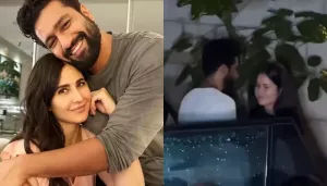 Katrina Kaif And Vicky Kaushal Spotted At Zoya's Home Late At Night, She Blushes After Noticing Paps