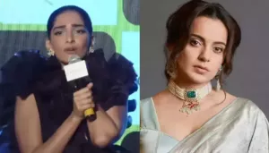 Sonam Kapoor Once Gave A Bizarre Reason When Asked To Respond To Kangana Ranaut's Nepotism Statement