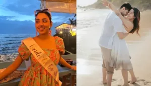 Jheel Mehta Aka 'Sonu' From 'TMKOC' Kickstarts Wedding Celebrations With A Beach-Side Bachelorette