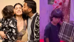 Hardik Pandya And Natasa's Son, Agastya Gets Scared, Runs Away From The Paps Amid Parents' Divorce