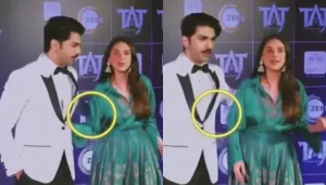 Aditi Rao Hydari Shrugs Off Taha Shah's Hand After He Makes Her Uncomfortable, Walks Off Immediately