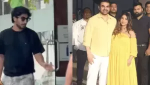Arbaaz Khan's Son, Arhaan Khan Reaches Hospital As Step-Mom, Sshura Khan Welcomes A Baby Girl