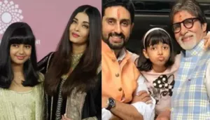 Aishwarya Shares Cute Pic Of Aaradhya With Amitabh On His Birthday, Fans Say, 'Doesn't Follow You'