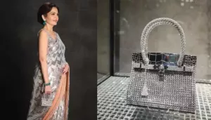Nita Ambani Carries World's Most Expensive Bag Worth Rs. 15 Crores, Crafted From 18k White Gold