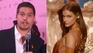Barbara Palvin Walks 2025 Victoria's Secret Fashion Show With A Broken Foot, Reveals Dylan Sprouse