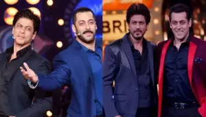 'Shah Rukh Khan Came From Delhi, Struggled', Says Salman Khan, SRK Corrects Him On Outsider Tag