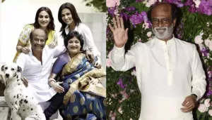 Rajinikanth Shares Rare Photo With Wife And Daughters On Diwali, Wishes Fans Outside His House