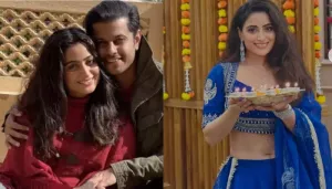 Aishwarya Sharma Continues To Maintain Distance From Neil Bhatt, Celebrates Diwali Without Him