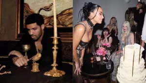 Amid Drake's 39th Birthday, Rumoured GF, Kim Kardashian Shares Her London Birthday Bash Pics