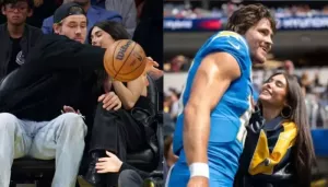 Justin Herbert Saves Madison Beer From Mishap At Lakers Game, Fans Call Him 'Boyfriend Of The Year'