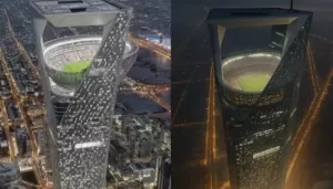 A Stadium In The Sky? Saudi Arabia's 350 Meters Above Stadium For The FIFA World Cup 2034