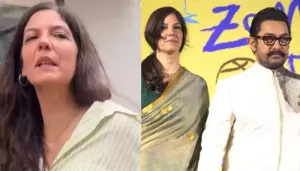 Aamir Khan's GF, Gauri Spratt Gets Irked By Paps Following Her In Mumbai, 'Kaun Bulata Hai...'