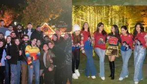 Janhvi Kapoor, Radhika Merchant, Ananya Panday, And More Had A Shiny Christmas Bash In Jamnagar