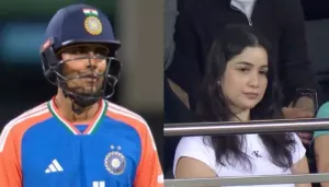 Sara Tendulkar Watches Shubman Gill's Low-Scoring Performance In Hobart, Her Reactions Go Viral