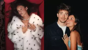 Meet Charles Leclerc's Fiancee, Alexandra Saint Mleux, Influencer And Biggest Supporter Of F1 Player