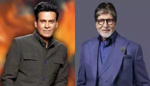 'KBC 17' Manoj Bajpayee Recalls How Amitabh Bachchan Nearly Killed Him, Says, 'Sirf Inkey Karan..'