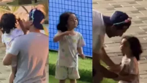 Raha And Ranbir's Sports Day Is Filled With Fun, The Actor Wears Daughter's Headband To Keep It Safe