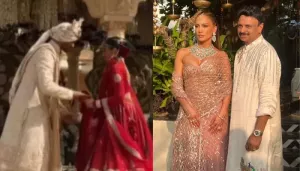 Inside Jennifer Lopez's 'Desi' Look For Billionaire Couple, Netra And Vamsi's Udaipur Wedding