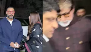 Aishwarya Rai Makes Rare Appearance With Father-In-Law, Amitabh Bachchan For Aaradhya's Annual Day