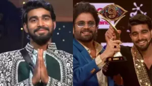 'Bigg Boss Telugu 9' Winner, Injured Kalyan Padala Lifts The Trophy, Takes Home Rs. 35 Lakhs