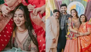 'TMKOC' Fame, Jheel Mehta Treats Fans With Love-Filled Pictures From Her Wedding Festivities