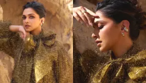 Deepika Padukone Dazzles In Gold Sabyasachi Dress At Forbes Event, Dons Jewels Worth Rs. 22.25 Lakhs