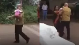 Mother 'Forgot' Her Baby In Park While On Phone, Netizens Say, 'Nowadays Gossip Is More Important..'