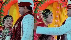 24-Year-Old Bride Marries 40-Year-Old Groom, And Looks Overjoyed During The Ceremonies, Here's Why