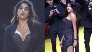 Janhvi Kapoor's LFW 2025 Walk Leaves Internet Unimpressed: They Notice Double Sided Tape Peeking Out